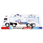 Samochody i pojazdy dla dzieci - Auto Policyjne z akcesoriami 31x8x11 cm Laweta PISAREK A-3843 - miniaturka - grafika 1