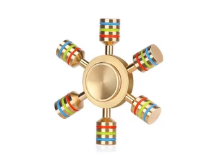 Hit Metalowy Hand Fidget Spinner + Etui Polska - Gry planszowe - miniaturka - grafika 1