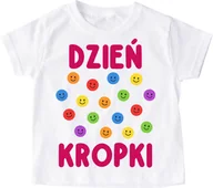 Koszulki dla dziewczynek - Koszulka na Dzień Kropki dla DZIEWCZYNKI - miniaturka - grafika 1