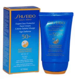 Shiseido Sun Care Expert Sun Protector Face Cream wodoodporny krem do opalania twarzy SPF 50+ 50 ml - Kremy do twarzy z filtrem - miniaturka - grafika 1