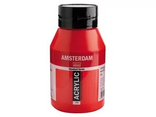 Talens Amsterdam, farba akrylowa, 1000 ml, Czerwień pyrolowa - Przybory szkolne - miniaturka - grafika 1