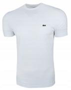 Koszulki męskie - ﻿Lacoste Koszulka męska T-shirt męski Biały 100% Bawełna r. S + Naklejka - miniaturka - grafika 1
