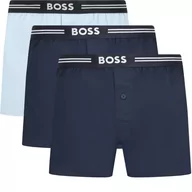 Majtki męskie - BOSS Bokserki 3-pack 3P Woven Boxer - miniaturka - grafika 1