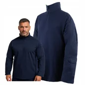 Bluzy męskie - Combat Shirt POLICJA Granatowa Bluza Taktyczna Bojowa Męska XL - miniaturka - grafika 1