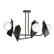 Lampy sufitowe - Emibig Thord lampa wisząca 4-punktowa czarna 1026/4 1026/4 - miniaturka - grafika 1