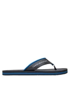 Klapki i japonki męskie - Tommy Hilfiger Japonki Comfort FM0FM05235 Czarny - miniaturka - grafika 1