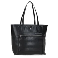Torby na laptopy - Pepe Jeans Torby rowerowe Torba na laptopa 15,6 cala Czarny 34X32X14 cm Poliester z Detalami ze sztucznej skóry by Joumma Bags, Czarny (Black), Talla única, torba tote - miniaturka - grafika 1