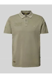 Koszulka polo z wyhaftowanym logo - camel active - Koszulki męskie - miniaturka - grafika 1