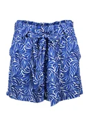 Spodenki damskie - ONLY Szorty "Nova" w kolorze niebieskim - miniaturka - grafika 1