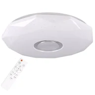 Lampy ścienne - Polux Plafon śr 39cm DIAMOND 24W 2040lm z pilotem 313492 SANICO 313492 - miniaturka - grafika 1