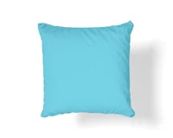 Pościel - Poszewka satyna bawełniana do spania 40x40 jasny turkus 78 - miniaturka - grafika 1