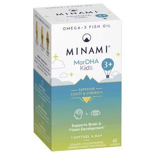 Minami - MorDHA Kids, 60 kapsułek miękkich - Witaminy i minerały - miniaturka - grafika 1