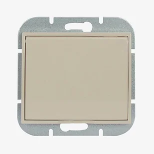 Abex Gniazdo bryzgoszczelne z/u SCHUKO ONYX - beżowy - Gniazdka elektryczne - miniaturka - grafika 1