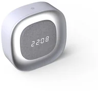 Zegary - Techly IC-CLOCK-56WH budzik Cyfrowy Szary, Biały - miniaturka - grafika 1