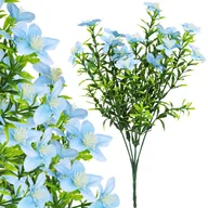 Sztuczne kwiaty - Wiosenny Bukiet Sztucznych Kwiatów Liście Kwiatki Do Wazonu Stroika 36Cm - miniaturka - grafika 1