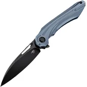 Noże - Nóż składany Bestech Knives Wibra - Blue/Black Blade - miniaturka - grafika 1