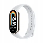 Akcesoria do smartwatchy - Opaska do Mi Band 8 / 9 Biała - miniaturka - grafika 1
