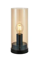 Lampy stojące - Lampa Stołowa Post 108735 1Xe27 Czarna - miniaturka - grafika 1