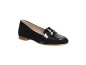 Baleriny - Clarks, Baleriny damskie, Festival Grace, czarny, rozmiar 37 - miniaturka - grafika 1