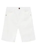 Spodenki damskie - Guess Szorty jeansowe L4RD11 WE620 Biały Regular Fit - miniaturka - grafika 1