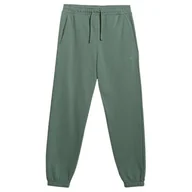Spodnie sportowe męskie - Męskie spodnie dresowe 4F Trousers Cas M1272 Rozmiar: M / Kolor: zielony - miniaturka - grafika 1