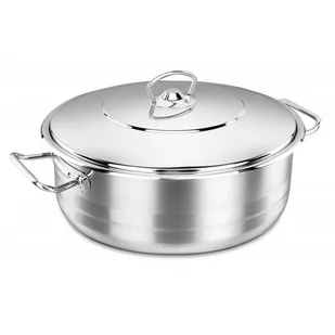 Korkmaz Stalowy Szeroki Astra 6.5 L A1941 - Garnki - miniaturka - grafika 1