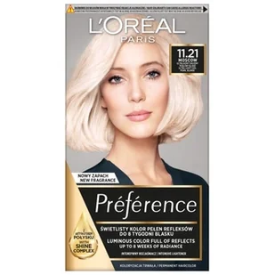Loreal Paris Feria Preference 11.21 Ultra-Light - Farby do włosów i szampony koloryzujące - miniaturka - grafika 4