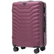 Walizki - Walizka średnia Wings PEAFOWL 24" BURGUNDY - miniaturka - grafika 1