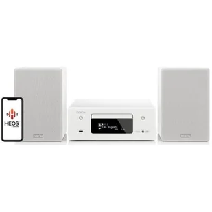 Denon Ceol N11 DAB Biały - Wieże - miniaturka - grafika 1