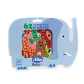 Przybory szkolne - Naklejki dla maluchów ZWIERZĄTKA SAFARI DJ00059 - miniaturka - grafika 1