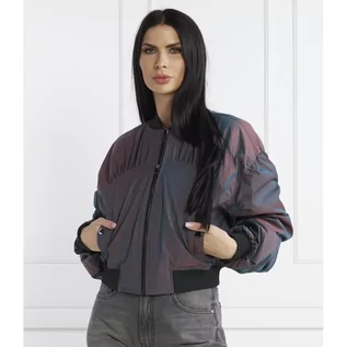 Kurtki damskie - Karl Lagerfeld Kurtka bomber iridescent | Regular Fit - grafika 1