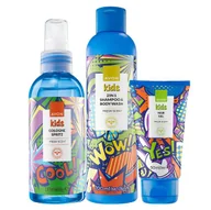 Kosmetyki kąpielowe dla dzieci - AVON KIDS ZESTAW 3 KOSMETYKÓW FRESH SCENT DLA CHŁOPCÓW - miniaturka - grafika 1