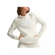 Bluzy sportowe damskie - Bluza bluza na co dzień damska PUMA z kapturem - miniaturka - grafika 1