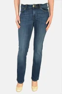 Spodnie damskie - WRANGLER SARA NARROW REGULAR WAIST NAVY SEA - miniaturka - grafika 1