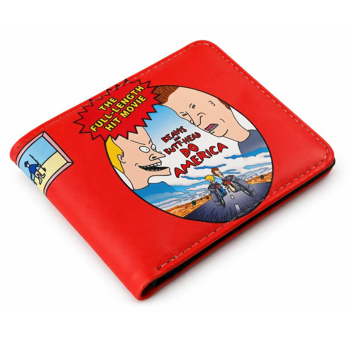 Do America 13 cm Eko-Skóra Portfel Filmowy Beavis & Butthead