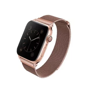 Apple UNIQ UNIQ pasek Dante Watch Series 4 40MM Stainless Steel różwo-złoty/rose gold 57791-uniw - Akcesoria do smartwatchy - miniaturka - grafika 1