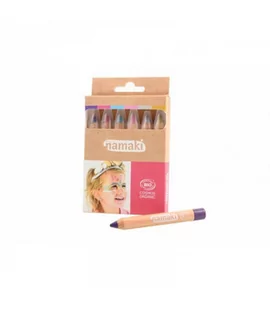 Zestaw kredek do malowania twarzy dla dzieci, MAGICZNE ŚWIATY, 6x2,1 g, COSMEBIO, Namaki - Charakteryzacja - miniaturka - grafika 1