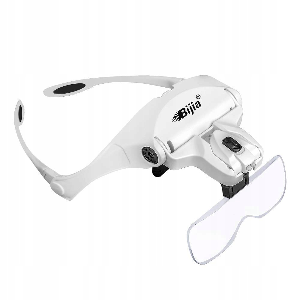 Bijia Okulary Powiększające Z 2 Diodami Led