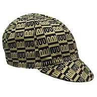 Czapki damskie - ERTGHH Czapka rowerowa Cinelli Columbus Cento, złota/czarna, jeden rozmiar - miniaturka - grafika 1