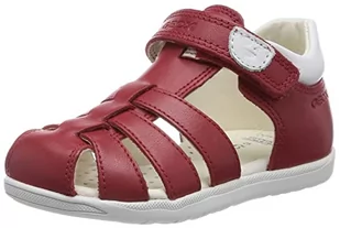 Geox B MACCHIA Boy Sandal, RED/White, 26 EU, Red White, 26 EU - Buty dla chłopców - miniaturka - grafika 1