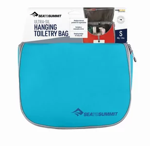 Kosmetyczka podróżna Sea To Summit Ultra-Sil Hanging Toiletry Bag Blue Atoll S - Kosmetyczki, organizery i kuferki - miniaturka - grafika 1
