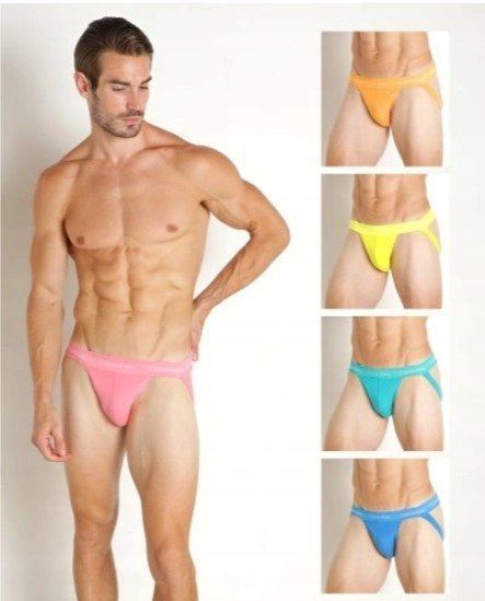 Calvin Klein Męskie Jockstrap Slipy 5Pack Kolorowe L 0_7