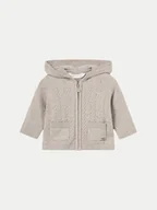 Swetry dla chłopców - Mayoral Sweter 2309 Beżowy Regular Fit - miniaturka - grafika 1