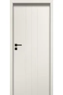 Drzwi wewnętrzne - Pol-Skone Dzwi Wewnętrzne Pełne Estato B3 9010 Mat - miniaturka - grafika 1