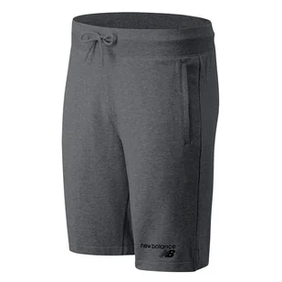 Spodenki New Balance MS11903HC - szare - Spodnie sportowe męskie - miniaturka - grafika 1