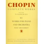 Książki o kulturze i sztuce - Chopin Complete Works XV Works for piano and orchestra - miniaturka - grafika 1