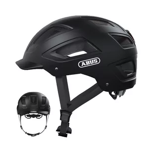 Abus Hyban 2.0 Kask, velvet black L 56-61cm 2020 Kaski miejskie i trekkingowe 86900 - Kaski rowerowe - miniaturka - grafika 2