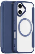 Portfele - Etui Dux Ducis Skin X Pro na iPhone 17 z portfelem, kompatybilne z MagSafe – niebieskie - miniaturka - grafika 1