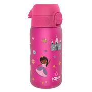 Bidony dla dzieci - Mała butelka na wodę 400 ml kolor różowy Księżniczki ION8 - miniaturka - grafika 1