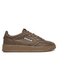 Sneakersy męskie - Sneakersy AUTRY AULM SG21 Brązowy - miniaturka - grafika 1